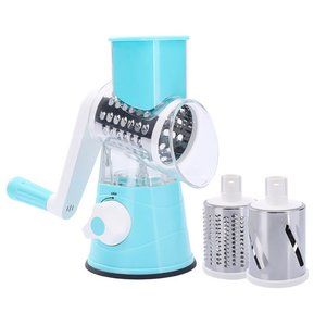 Manual Vegetable Cutter Slicer Tiling Table Drum Grater Home Housewives Food Pro
